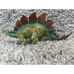 Stegosaurus Dinosaur Toy Figurine Interactive Play 9" Posable Nkok 2020 Poses